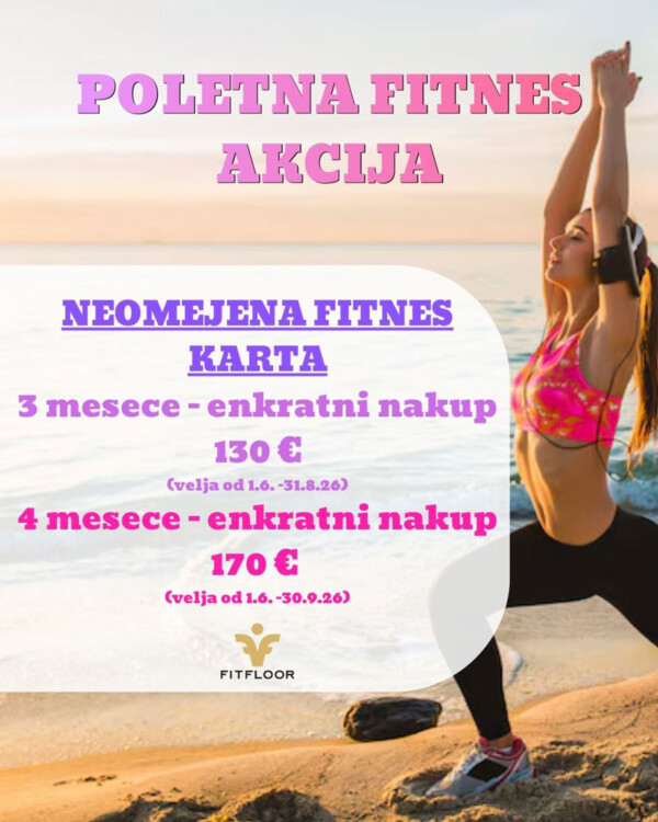 Fit Floor fitnes akcija