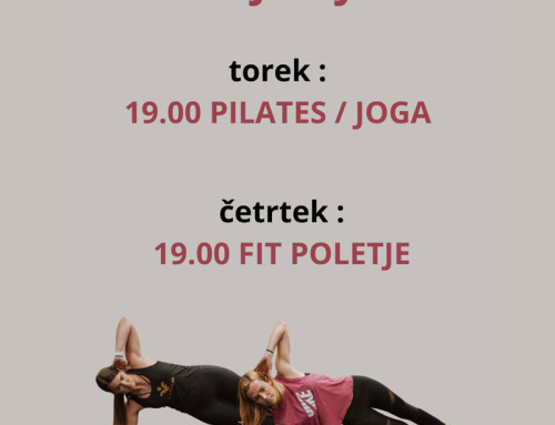 Julij je skoraj tu in s tabo pa FIT POLETJE!